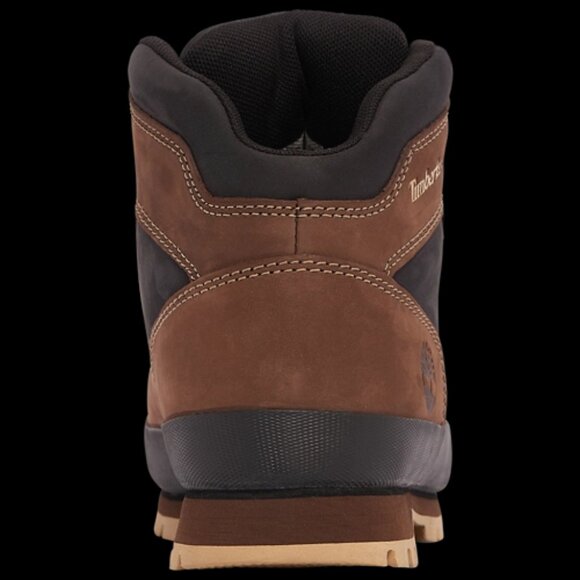 Timberland Euro Hiker Mid - Men's Winter Boots Grey/Black/Brown Size 10 NEW - Picture 15 of 16